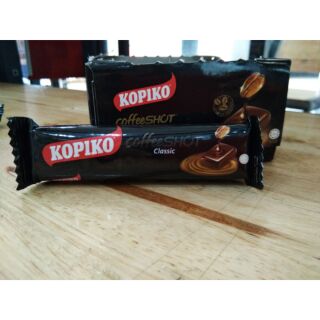 ลูกอมรสกาเเฟคลาสสิค ตรา kopiko coffee shot ขนาด 24 กรัม