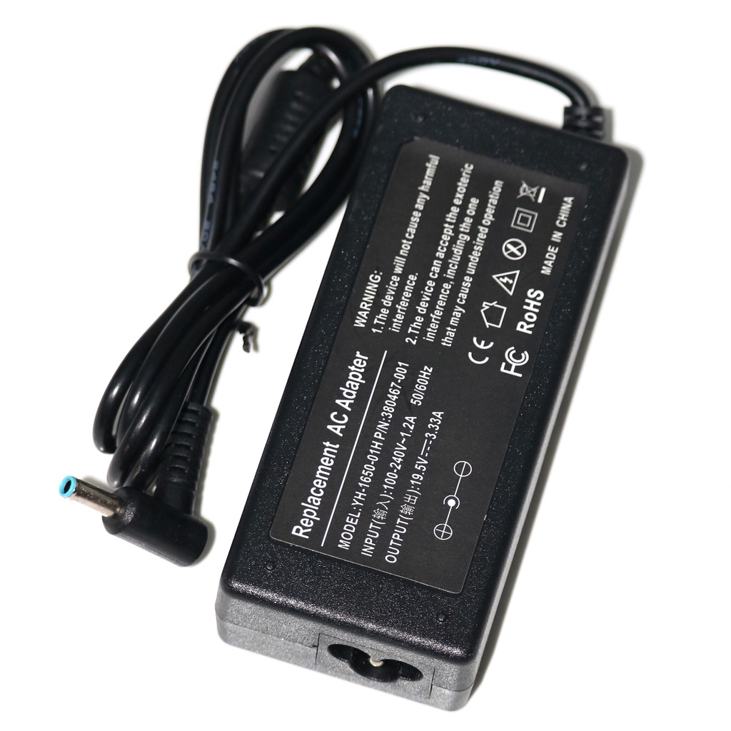 65W 19.5V 3.33A AC Power Adapter Charger สําหรับ-HP แล็ปท็อป H6Y88AA H6Y89AA H6Y90AA PPP009C PPP012D