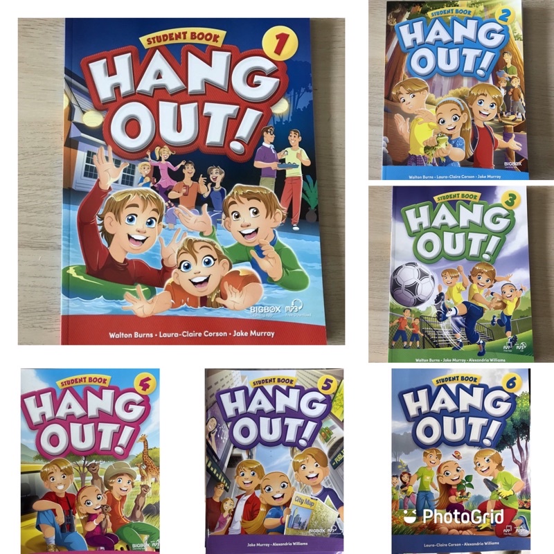 หนังสือเรียนภาษาอังกฤษ Hang Out Student’s Book/Workbook #Pw.inter