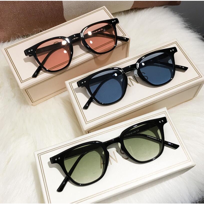 แว่นกันแดด UV400 สไตล์เกาหลี Unisex