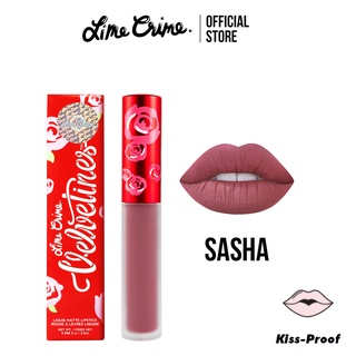 (Lot ผลิต 10/22) Lime Crime Velvetines สี Sasha ลิปเนื้อแมท By Lime Crime Thailand