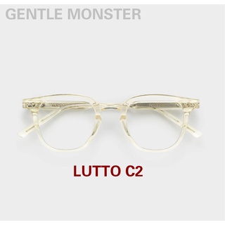 Lutto C2 - GM 2021 ใหม่ กระจกออปติคอล กรอบสีใส ทรงสี่เหลี่ยม