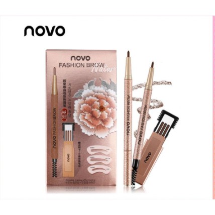 Novo ดินสอเขียนคิ้ว เนรมิตคิ้วสวยปังด้วย ชุดเขียนคิ้ว