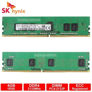 SK Hynix 4GB 1Rx8 PC4-2133P 17000 DDR4-2133Mhz 1.2V 288Pin ECC Registered Server Memory RAM