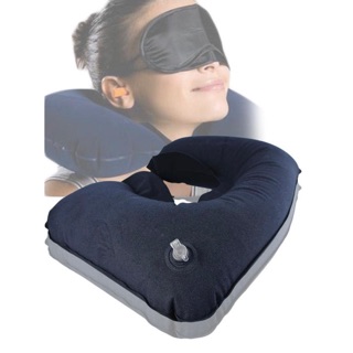 หมอนรองคอแบบเป่าลมขนาดพกพา Travel Pillow