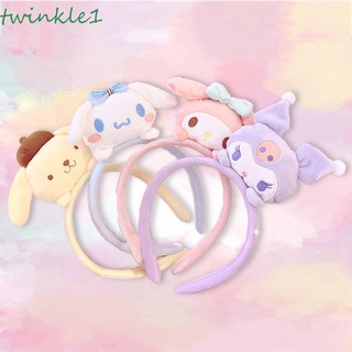 Twinkle1 ที่คาดผม ลายการ์ตูน Melody Pompompurin Cinnamoroll สไตล์เกาหลี สําหรับผู้หญิง