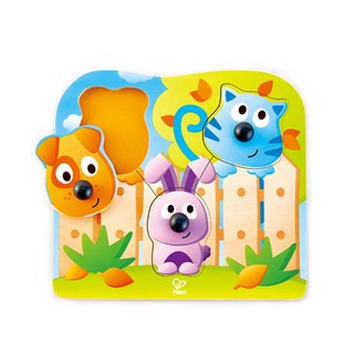 Hape - Big Nose Wild Puzzle จิ๊กซอว์หัดจับ