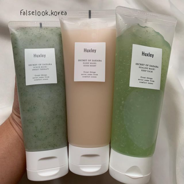 Huxley Sleep Mask Good Night ;Huxley Scrub Mask Sweet Therapy120g.