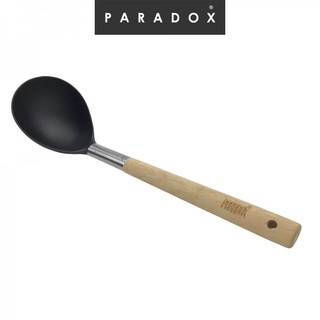 Paradox กระบวยตักซุปไนล่อนด้ามไม้ Wooden Handle Nylon Ladle รุ่น  KT-3007