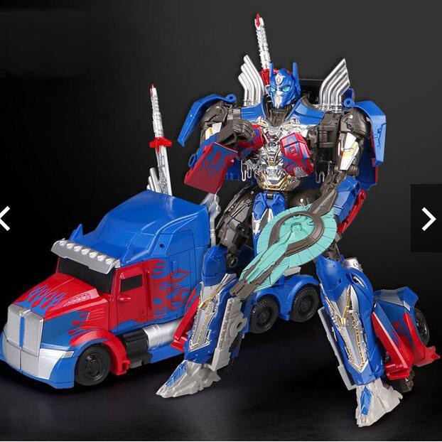 ฟิกเกอร์ Transformers 5 The Last Knight Optimus Prime ของเล่นสําหรับเด็ก