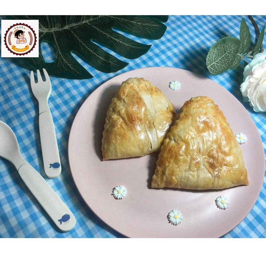 ขนมจีบไส้สังขยา ดอกศรีตรัง จ.ตรัง (1ถุง = 5ชิ้น) พัฟ กระหรี่พัฟ สังขยา