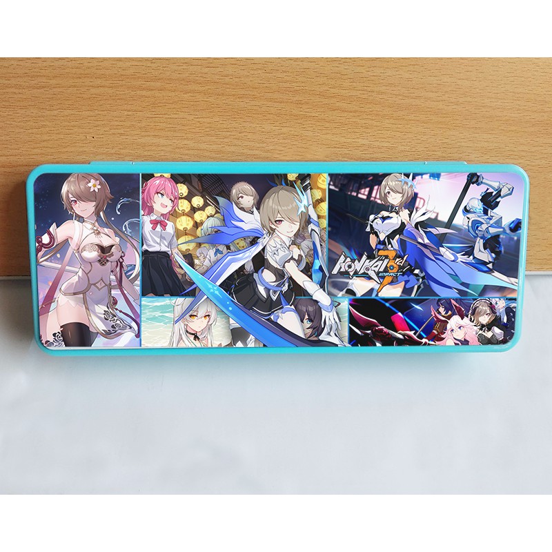 Rita Rossweisse / Honkai Impact 3 กล่องปากกาสองชั้น (รุ่นล่าสุด)