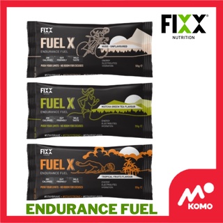 FIXX Fuel X - ผงชงให้พลังงานและเกลือแร่ สำหรับนักกีฬาและผู้ที่ออกกำลังกาย Best By 03-04/2025 I By KOMO