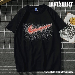 NIKE NBA เสื้อยืดจอร์แดน ฮิปฮอป แร็พ แขนสั้น ไฮสตรีท เรโทร คอกลม สั้น NIKE เสื้อยืดผู้ชาย a+s