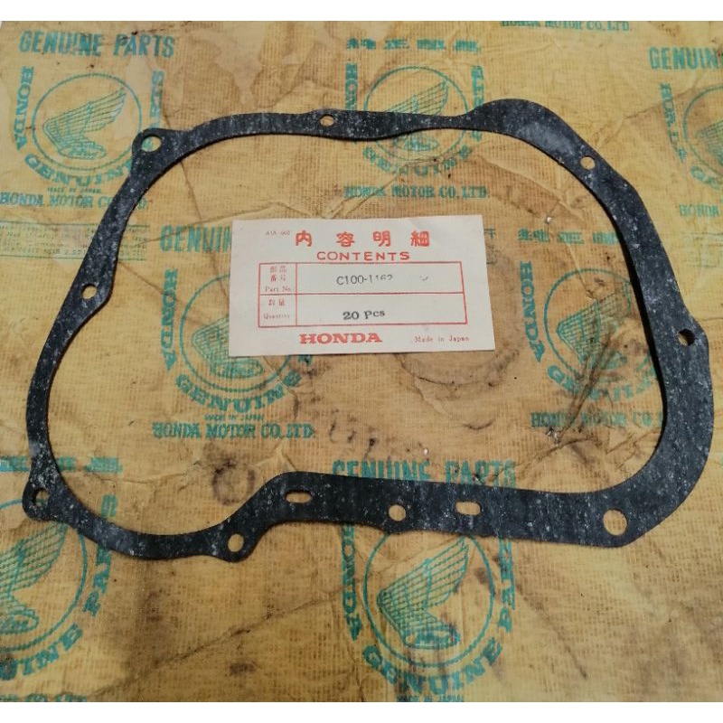 อะไหล่ปะเก็นฝาครอบคลัทช์ Honda C100/C110 No.C100-1162
