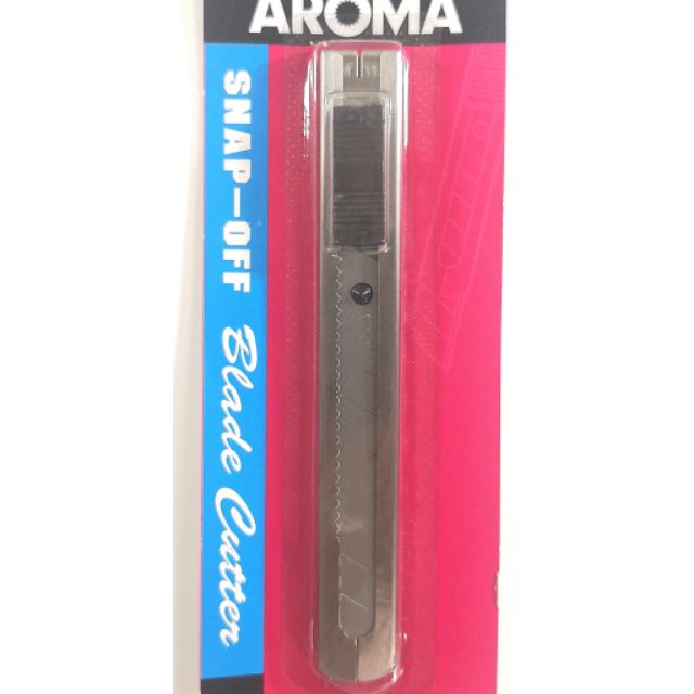 AROMA อโรม่า คัตเตอร์ มีดคัตเตอร์สแตนเลสใหญ่ รุ่น Silver-51