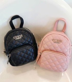 🦋GUESS EVEN MINI CROSSBODY BAG กระเป๋าสะพายข้างวัสดุ Saffiano คุณภาพดี นิ่ม น้ำหนักเบา