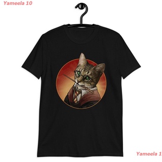 Yameela 10 2022 เสื้อยืดพิมพ์ลาย Harry Potter Cat Potter Cat Kitten แฟชั่นสตรี sale