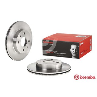 จานเบรคหน้า NISSAN NV 100NX B13 1990- SUNNY B13 1990- WINGROAD Y10 1990- 09 5253 10 BREMBO