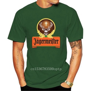 เสื้อยืดวินเทจเสื้อยืด ผ้าฝ้าย พิมพ์ลาย Jager Cockl Jagermeister German Alcoh สไตล์ฮิปฮอป สําหรับผู้ชาย JAokom77GOphgj95