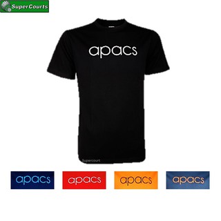 Apacs เสื้อยืดกีฬาแบดมินตัน แบบแห้ง Ap297 (ขนาด ASIA) - (1 ชิ้น)