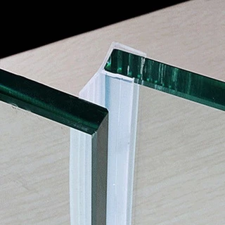 IMIHAN1 1M 6-12 มม.FU h Shape Seal Strip Home & Living Home Improvement ฮาร์ดแวร์ประตูกระจก Weatherstrip