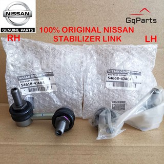 100% ORIGINAL NISSAN STABILIZER LINK NAVARA NP300 D23 (NISSAN GENUINE PARTS) **1SET=1pair=kiri+kanan**