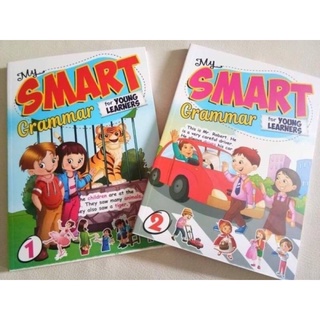 แบบฝึกหัดภาษาอังกฤษสำหรับเด็ก My Smart Grammar และ Vocabulary for Young Learners เซต 2 เล่ม