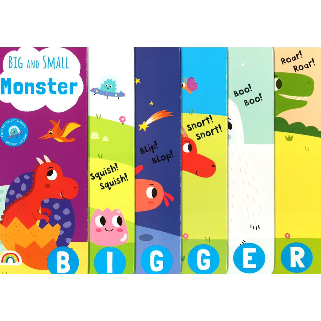 BBW หนังสือ Big And Small - Monster ISBN: 9781784681951