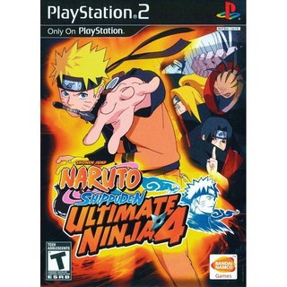 Naruto Shippuden: Ultimate Ninja 4 แผ่นเกมส์ ps2