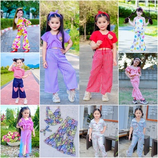 ชุดแฟชั่นเด็ก ชุดเซ็ทสาวน้อย งานแฟชั่นตามกระแส พร้อมส่ง ค่าส่งถูก