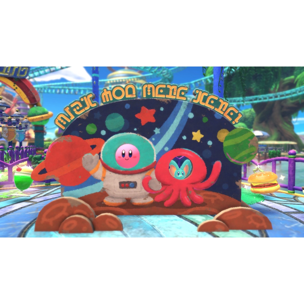 Kirby and the Forgotten Land ( มือ1 ) ( Zone US ) ( Zone US/Asia ) แผ่นเกมส์ Nintendo Switch