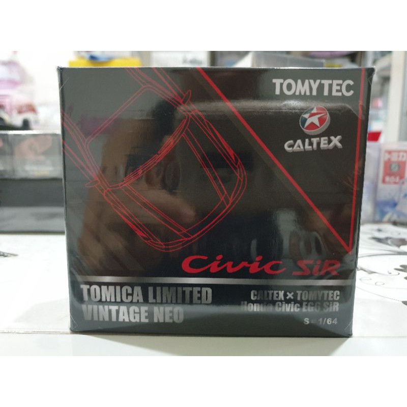 TOMICA LIMITED VINTAGE NEO [CALTEX×TOMYTEC Honda Civic EG6 SIR]    ของใหม่แท้