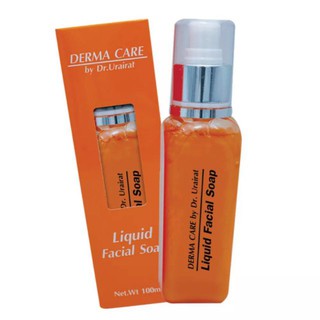 Derma Care by Dr. Urairat // สบู่ล้างหน้า ส้มเหลว Liquid Facial Soap (Derma Care by Dr. Urairat) ขนาด 100 ml.