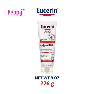 Eucerin Baby Eczema Relief Body Creme ครีมบำรุงผิวแก้ผื่นแพ้ผ้าอ้อมเด็กทารก 226 g