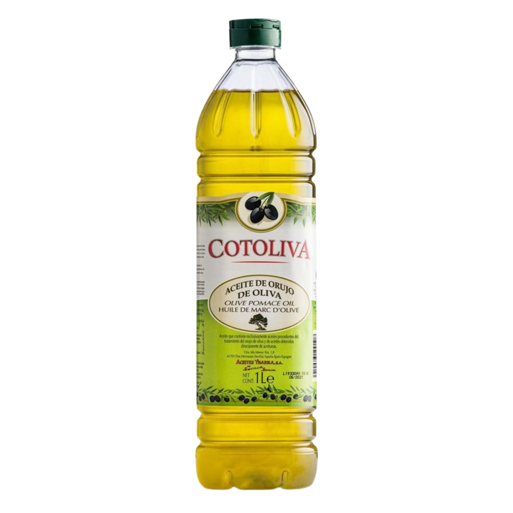 โคโตลีวา น้ำมันมะกอกโพมาส 1 ลิตร - Pomace Olive Oil 1L Cotoliva brand