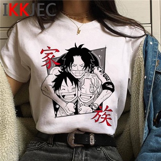 เสื้อยืด พิมพ์ลาย One Piece Luffy Ulzzang สไตล์ญี่ปุ่น วินเทจ สําหรับผู้ชาย