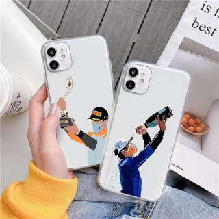 เคสโทรศัพท์มือถือ แบบใส ลาย Lando Norris สําหรับ iphone 6 6s 7 X XS XR XSMax 11pro 12 pro 13 pro promax 2021