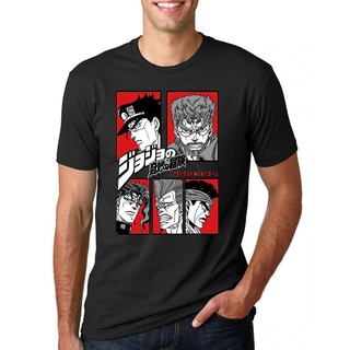 【hot tshirts】jojo bizarre เสื้อยืดพิมพ์ลาย adventure manga สําหรับผู้ชาย2022