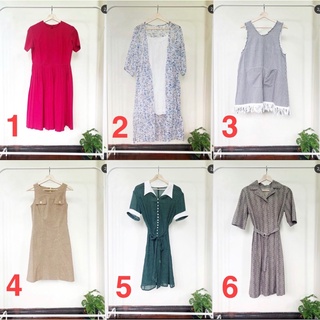 เดรสมือสองน่ารัก ราคาเดียว 100฿ ทุกตัว