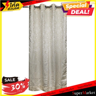 ผ้าม่าน EYELET HOME L&amp;S COYA 140X220 ซม. สีครีม ผ้าม่านประตู EYELET CURTAIN HOME L&amp;S COYA 140X220CM CREAM