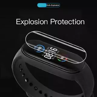 HD Hydrogel ฟิล์มป้องกันหน้าจอสําหรับ For Xiaomi Mi Band 10 9 8 7 6 5 4 3 คลุมทั้งหมดป้องกันฟิล์มสําหรับ for Xiaomi Smart Band 9 Pro / 8 Pro / 7 Pro