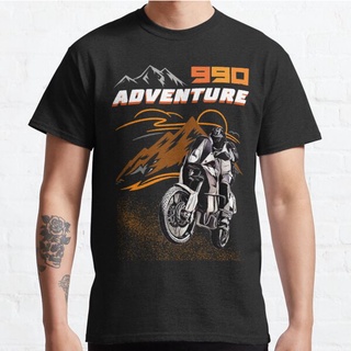 T-shirt  GILDAN เสื้อยืด ผ้าฝ้าย 100% พิมพ์ลายรถจักรยานยนต์ Adventure DUCATI Bajaj YMHAHA Suzuki Boxer MV Husqvarna สําห