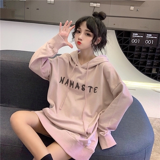 【CHAOYICHU】 เสื้อกันหนาวแขนยาวมีฮู้ดสําหรับผู้หญิง