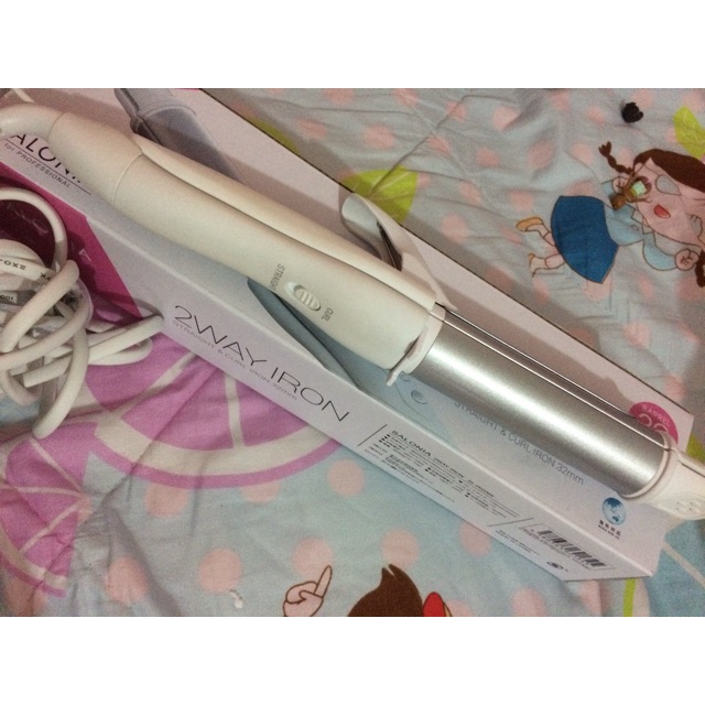 ที่หนีบผม/ม้วนผม Salonia ขนาด 32 mm. ใช้ได้ทั่วโลก ของแท้จากญี่ปุ่นค่ะ