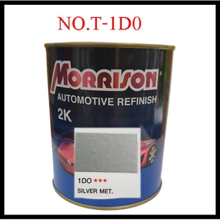 สีพ่นรถยนต์ 2K  TOYOTA  NO.T-1D0  มอริสัน Morrison 2K   1  ลิตร