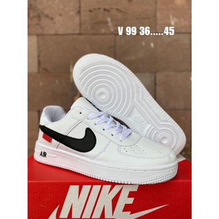 【Sneaker.Valor】รองเท้าNike Air Foce One รองเท้าแฟชั่น รองเท้าผ้าใบชาย-หญิง รองเท้าลำลอง สินค้าตรงปก100%