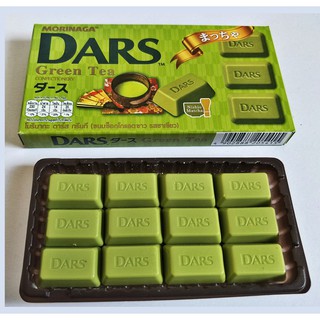 DARS ดาร์ โมรินากะ ช็อกโกแลตชาเขียว Green Tea Chocolate นำเข้า