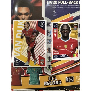 Topps Sticker Uefa Champions League 2020/21 Liverpool