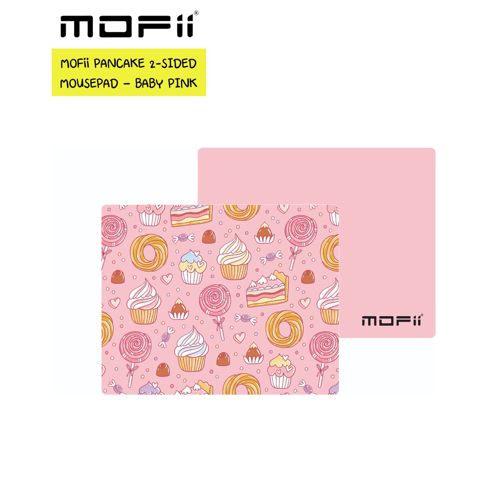 MOFii PANCAKE Small Mousepad แผ่นรองเม้าส์ขนาดเล็ก กันรอย กันน้ำ สีสันสดใส